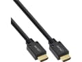 Miniatyrbild 1 av 5: InLine 17901P, 1 m, HDMI Typ A (standard), HDMI Typ A (standard), 3D kompatibilitet, 48 Gbit/s, Svart