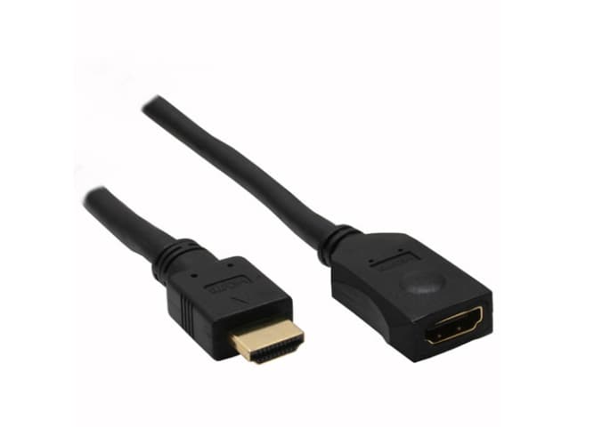 InLine 17633G, 3 m, HDMI Type A (Standard), HDMI Type A (Standard), Svart