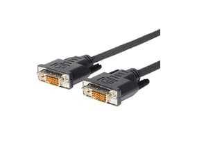 VivoLink Pro - DVI-kabel - DVI-D (hann) til DVI-D (hann) - 15 m - formstøpt, tommelskruer - svart