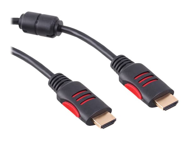 Maclean MCTV-813 - High Speed - HDMI-kabel med Ethernet - HDMI hann til HDMI hann - 3 m - skjermet - 4K-støtte