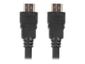 Miniatyrbilde 2 av 5: Lanberg - High Speed - HDMI-kabel med Ethernet - HDMI hann til HDMI hann - 1.8 m - skjermet - svart - 4K-støtte (en pakke 10)