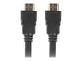 Pikkukuva 1 / 5: Lanberg CA-HDMI-13CC-0030-BK, 3 m, HDMI-tyyppi A (vakio), HDMI-tyyppi A (vakio), 3D, 10,2 Gbit/s, Musta