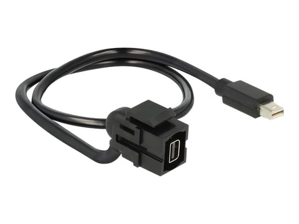 Delock - Påknipsbar mulighetsmodulfrontplate - mini-DisplayPort