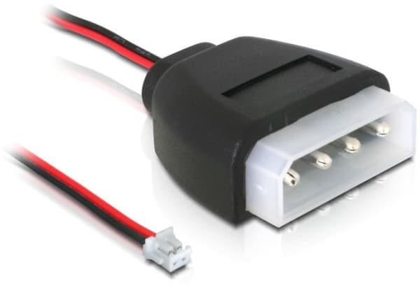 Delock - Strømkabel - 4-pins intern strøm (12V) (hann)