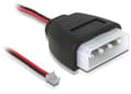 Miniatyrbilde 2 av 3: Delock - Strømkabel - 4-pins intern strøm (12V) (hann)