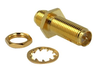 Delock - RF-adapter - SMA hunn til RP-SMA hunn skott