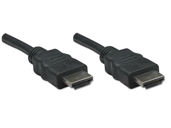 Manhattan 308441, 7,5 m, HDMI Type A (Standard), HDMI Type A (Standard), 3D, 10,2 Gbit/sek., Svart