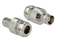 Miniatyrbilde 2 av 2: Delock - RF-adapter - N-kontakt hunn til BNC hunn
