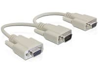 Delock Adapterkabel VGA St > 2x VGA Buchse 20cm Delock (65328)