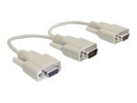 Delock Adapterkabel VGA St > 2x VGA Buchse 20cm Delock (65328)