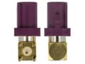 Pikkukuva 2 / 2: DeLOCK 89775, FAKRA D, Hanstik, 90°, Guld, Guld, Rustfrit stål, Violet, Messing, Bronze, Nikkel, Plast