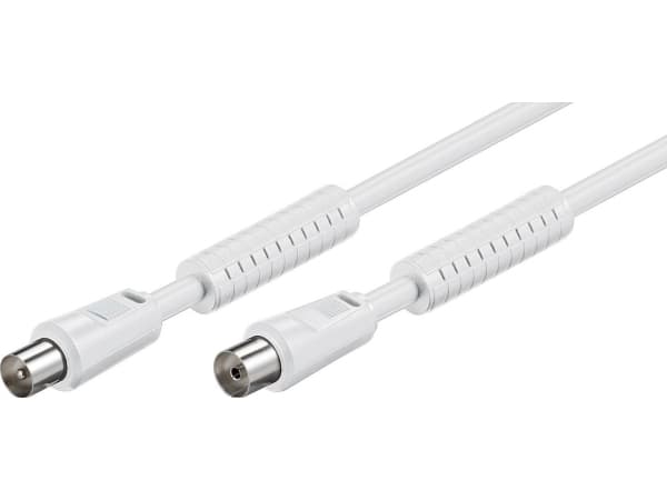 Goobay AK 2000, 20 m, Koaksial, Koaksial, White