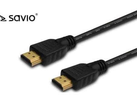 HDMI-kabel v. 1.4, gull 3D, 4Kx2K, 1,5m, multipakke med 10, CL-01