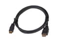 Miniatyrbild 4 av 5: Akyga - HDMI-kabel med Ethernet - HDMI hane till 19 pin mini HDMI Type C hane - 1 m - svart