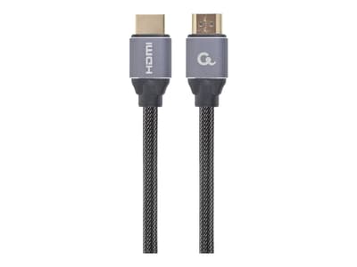 Cablexpert Premium series - Høy hastighet HDMI med Ethernet-kabel - HDMI hann til HDMI hann - 2 m - 4K-støtte, støtter 21:9 kinosideforhold