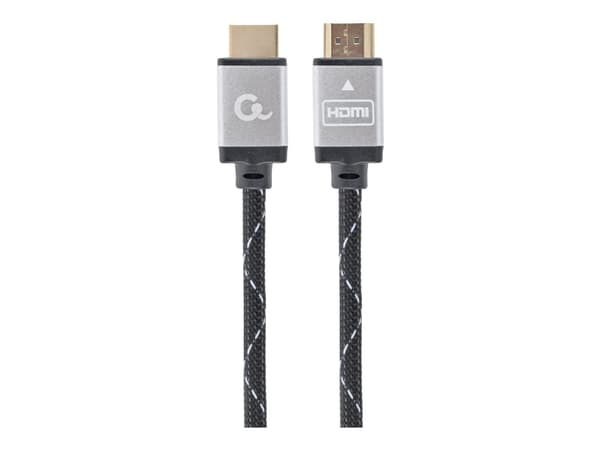 Cablexpert Select Plus Series - High Speed - HDMI-kabel med Ethernet - HDMI hann til HDMI hann - 2 m - skjermet - 4K-støtte
