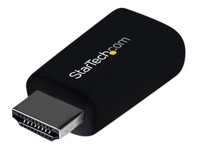 StarTech.com Compact HDMI VGA-sovitin Converter - Ihanteellinen Chromebookit Ultrabooks &amp; Kannettavat tietokoneet - 1920x1200/1080p - Videoadapte