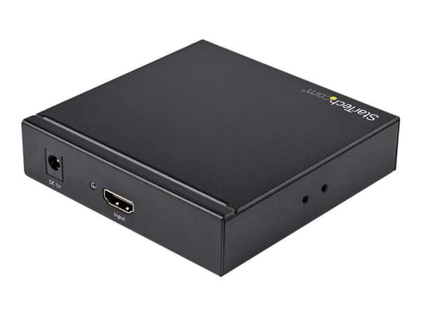StarTech.com HDMI to RCA Converter Box with Audio - Composite Video Adapter - NTSC/PAL - 1080p (HD2VID2) - Videokonverter - HDMI - sammensatt video -
