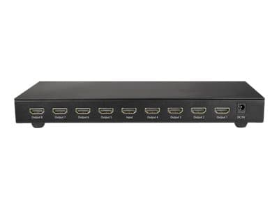 StarTech.com 4K 60 Hz HDMI-splitter med 8 portar - Video/audiosplitter - 8 x HDMI - för P/N: ST121HD20FXA