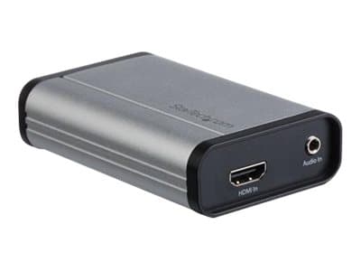 StarTech.com HDMI to USB C Video Capture Device 1080p 60fps, UVC, External USB 3.0 Type-C Capture/Live Streaming, HDMI Audio/Video Recorder Adapter,