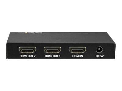 StarTech.com HDMI Splitter - 2-Port - 4K 60Hz - HDMI Splitter 1 In 2 Out - 2 Way HDMI Splitter - HDMI Port Splitter (ST122HD202) - Video/lyd-splitter