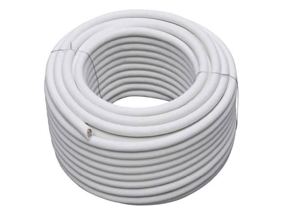 Goobay 11515, 15 m, Koaxial, Koaxial, Vit