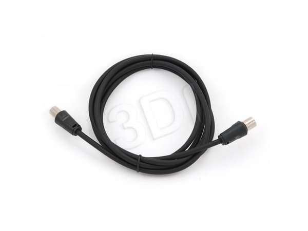 Gembird CCV-515 - RF-kabel - IEC-kobling hunn til IEC-kobling hann - 1.8 m - svart