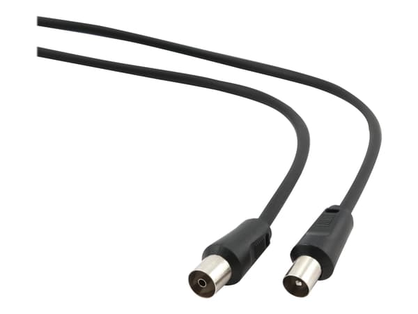 Gembird CCV-515 - RF-kabel - IEC-kobling hunn til IEC-kobling hann - 1.8 m - svart
