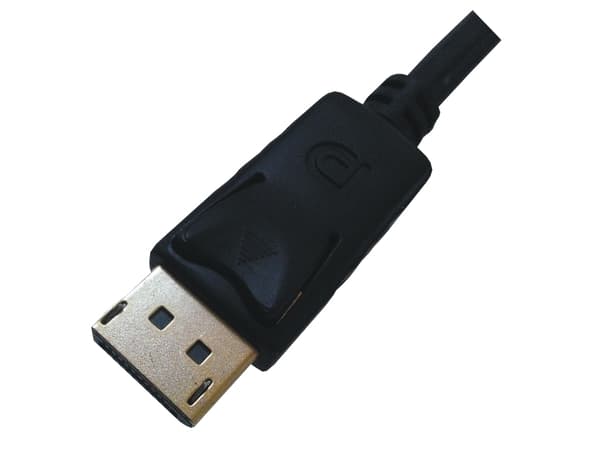 M-CAB - DisplayPort-kabel - DisplayPort (hann) til DisplayPort (hann) - 1 m - låst - svart