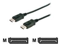 M-CAB - DisplayPort-kabel - DisplayPort (hann) til DisplayPort (hann) - 1 m - låst - svart