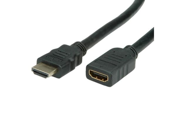 Value 11.99.5577, 5 m, HDMI Type A (Standard), HDMI Type A (Standard), 3D, 10,2 Gbit/s, Sort