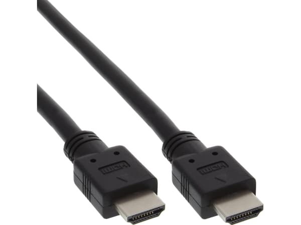 InLine 4043718064519, 3 m, HDMI-tyyppi A (vakio), HDMI-tyyppi A (vakio), Musta