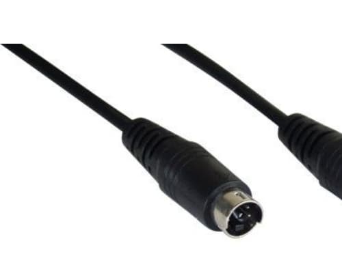 InLine 89950, 2 m, S-Video (4-pin), S-Video (4-pin), Guld, Svart, Hane/Hane