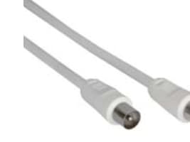 InLine - antennekabel - IEC (M) - IEC (W) - 7 m - dobbel isolasjon (69407)