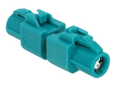 Delock - Dataadapter - HSD Z mottagare till HSD Z mottagare - RAL 5021, vattenblå