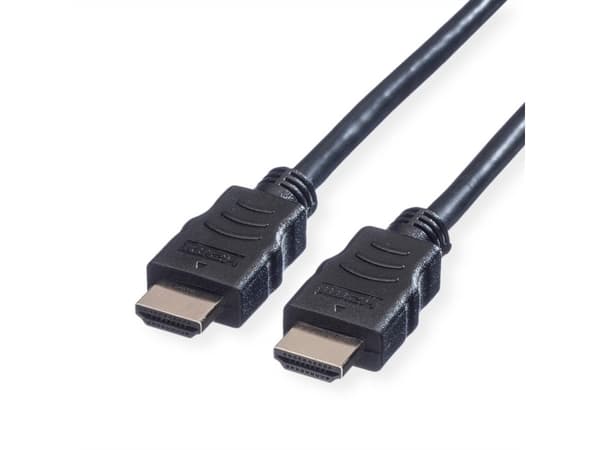 Value 11.99.5543, 3 m, HDMI-tyyppi A (vakio), HDMI-tyyppi A (vakio), 1920 x 1080 pikseliä, 3D, Musta