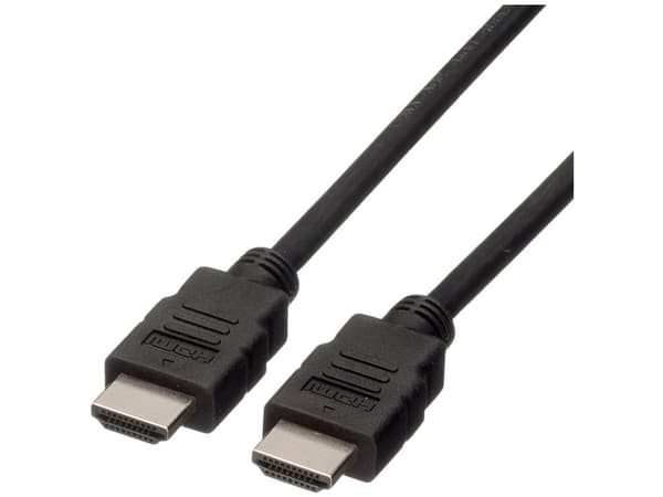 Secomp 11045733, 3 m, HDMI Type A (Standard), HDMI Type A (Standard), 1920 x 1080 piksler, 3D, Svart