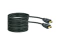 Miniatyrbild 5 av 5: Schwaiger HDM150 013, 15 m, HDMI Typ A (standard), HDMI Typ A (standard), 3D kompatibilitet, 10,2 Gbit/s, Svart, Guld