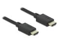 Miniatyrbilde 3 av 5: Delock - Ultra High Speed - HDMI-kabel - HDMI hann til HDMI hann - 1 m - svart - 8K-støtte