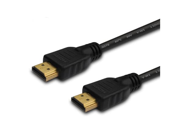SAVIO CL-75 - HDMI-kaapeli - HDMI uros HDMI uros - HDMI uros - 20 m - musta