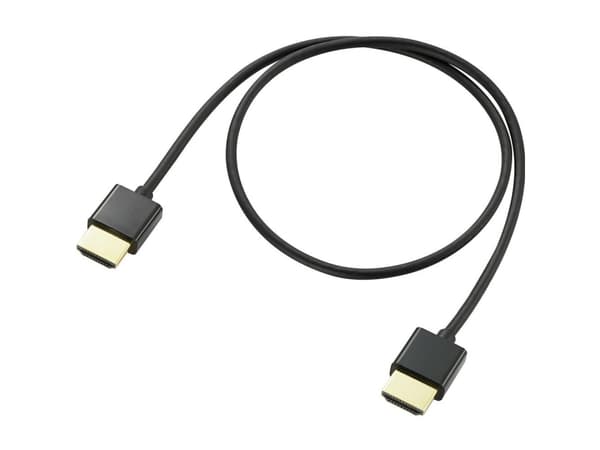 SpeaKa Professional SP-9070576, 0,5 m, HDMI-tyyppi A (vakio), HDMI-tyyppi A (vakio), 10,2 Gbit/s, Äänen paluukanava (ARC), Musta