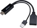 Miniatyrbild 5 av 5: Akasa HDMI zu DisplayPort Adapater Kabel - schwarz - Kabel - Digital/Display/Video, 250 m, HDMI Typ A (standard), Svart