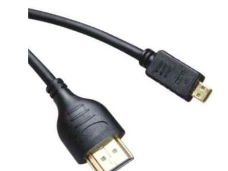 TDCZ kphdmad2, 1,8 m, HDMI-tyyppi A (vakio), HDMI-tyyppi D (mikro), 4,95 Gbit/s, Musta