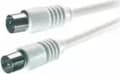 Miniatyrbilde 2 av 2: Vivanco 43905, 15 m, Coaxial, Koaksial, Hvit, 75 O, 5 stykker