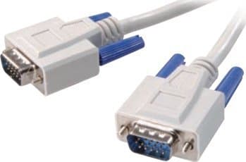 Vivanco CC M1 18 VV - VGA-kabel - HD-15 (VGA) (hann) til HD-15 (VGA) (hann) - 1.8 m - tommelskruer