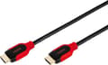 Miniatyrbild 4 av 4: Vivanco HDMI 1.4 1.5m, 1,5 m, HDMI Typ A (standard), HDMI Typ A (standard), 4096 x 2160 pixlar, 3D kompatibilitet, Röd