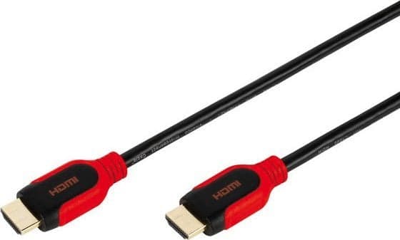 Vivanco HDMI 1.4 1.5m, 1,5 m, HDMI Typ A (standard), HDMI Typ A (standard), 4096 x 2160 pixlar, 3D kompatibilitet, Röd