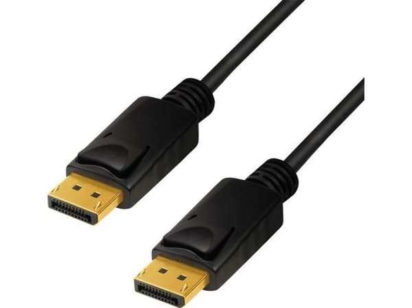 Techly ICOC DSP-A14-020NT, 2 m, DisplayPort, DisplayPort, Hankjønn, Hankjønn, 7680 x 4320 piksler