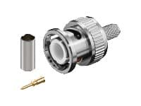 Microconnect BNC, BNC, Ruostumaton teräs, Metalli, 10 g, 1 kpl, 158 mm