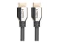 Miniatyrbilde 3 av 5: Lanberg - Ultra High Speed - HDMI-kabel - HDMI hann til HDMI hann - 50 cm - svart - 5K 120Hz støtte, 4K 240Hz støtte, 8K 60Hz støtte